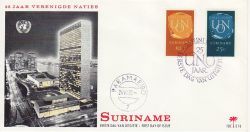 1970-06-26 Suriname United Nations Stamps FDC (77768)