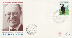 1971-06-29 Suriname Prince Bernhard Stamp FDC (77776)