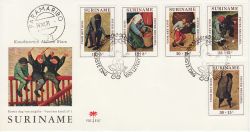 1971-11-24 Suriname Child Welfare Stamps FDC (77779)