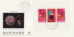 1972-11-29 Suriname Child Welfare Stamps M/S FDC (77788)