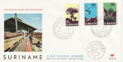 1972-12-20 Suriname Forestry Stamps FDC (77789)