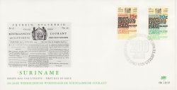 1974-07-31 Suriname Newspaper Stamps FDC (77801)