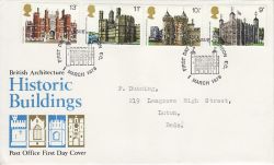 1978-03-01 Historic Buildings Stamps London EC FDC (78033)