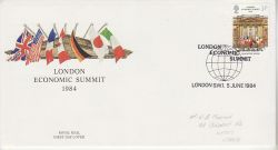 1984-06-05 London Economic Summit London SW1 FDC (78110)