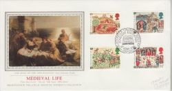 1986-06-17 Medieval Life Stamps Oxford FDC (78119)