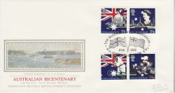 1988-06-21 Australian Bicentenary Stamps London SW1 (78120)