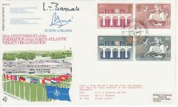 1984-05-15 Europa Stamps RFDC 27 NATO Anniv FDC (78123)
