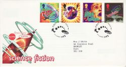 1995-06-06 Science Fiction Stamps Wells FDC (78256)