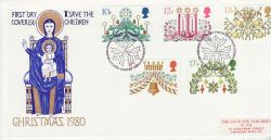 1980-11-19 Christmas Stamps STCF Bethlehem FDC (78315)
