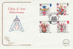1984-01-17 Heraldry Stamps London WC1 FDC (78347)