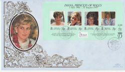 1998-05-15 Princess Diana M/S Tristan Da Cunha FDC (78367)