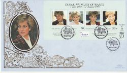 1998-05-29 Princess Diana M/S Niuafoou FDC (78370)