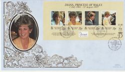 1998-03-31 Princess Diana M/S Ascension FDC (78374)