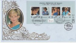 1998-03-31 Princess Diana M/S Bermuda FDC (78384)