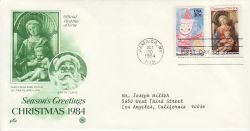 1984-10-30 USA Christmas Stamps FDC (78512)