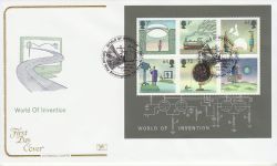 2007-03-01 World of Invention M/S Telford Way FDC (78537)