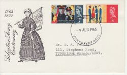 1965-08-09 Salvation Army Stamp Llandudno FDC (78547)