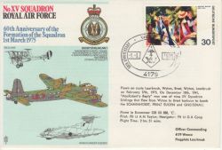1975-03-01No XV Squadron 60th Anniversary Flown Souv (78600)