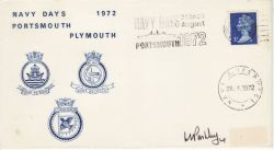 1972-08-26 Portsmouth Navy Days Signed Souv (78604)