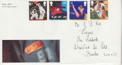 1991-06-11 Sport Stamps Hemel Hempstead FDC (78616)