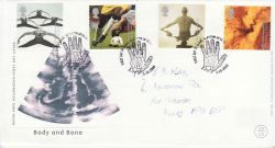 2000-10-03 Body and Bone Stamps Glasgow FDC (78621)