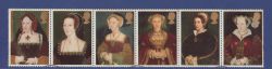 1997-01-21 The Great Tudor Strip of 6 Queens Used (78626)