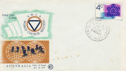1967-08-21 Australia YWCA Stamp FDC (78718)