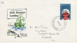 1966-10-24 Australia Dirk Hartog Landing Stamp FDC (78726)
