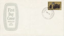 1966-10-19 Australia Christmas Stamp FDC (78727)