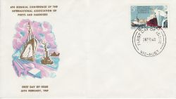 1969-02-26 Australia Ports and Harbours Stamp FDC (78734)