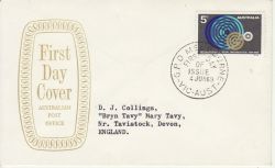 1969-06-04 Australia ILO Labour Org Stamp FDC (78748)