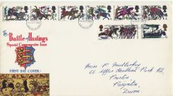 1966-10-14 Battle of Hastings Plymouth FDC (78793)