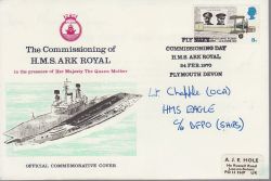 1970-02-24 Commissioning HMS Ark Royal Souv (78880)