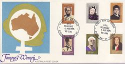 1975-08-06 Australia Famous Women Stamps FDC (79098)