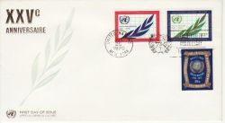 1970-06-26 United Nations 25th Anniversary Stamps FDC (79162)