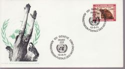1971-03-12 United Nations Aid to Refugees Stamp FDC (79178)