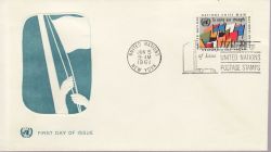 1961-06-05 United Nations Stamp FDC (79192)