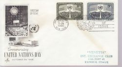 1956-10-24 United Nations Day Stamps FDC (79199)