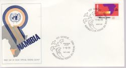 1973-10-01 United Nations Namibia Stamp FDC (79202)