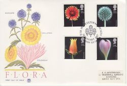 1987-01-20 Flowers Stamps London EC1A FDC (79482)