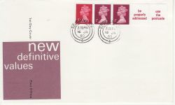 1980-01-16 Coil Stamps Southampton cds FDC (79558)