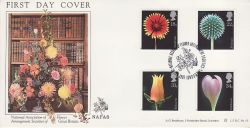 1987-01-20 Flowers Stamps NAFAS Official FDC (79590)