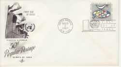 1964-03-06 United Nations Stamp FDC (79661)