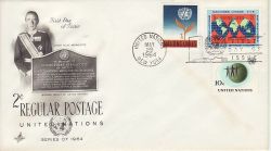 1964-05-29 United Nations Stamps FDC (79700)