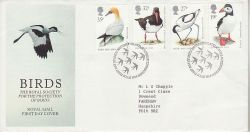 1989-01-17 Birds Stamp Bureau FDC (79718)