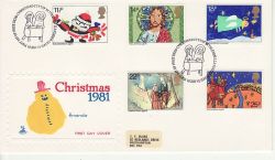 1981-11-18 Christmas Stamps Bethlehem FDC (79856)