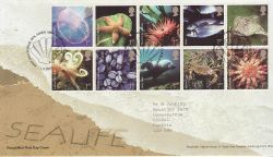 2007-02-01 Sealife Stamps Seal Sands FDC (80193)
