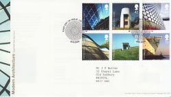 2006-06-20 Modern Architecture Stamps London FDC (80283)