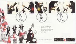 2006-10-03 Sounds Of Britain Stamps T/House FDC (80546)