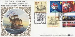 1992-04-07 Europa Stamps Greenwich SE10 FDC (80733)